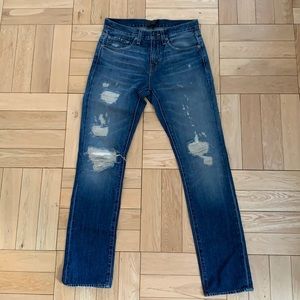 J BRAND Tyler Slim Fit Distressed Jeans